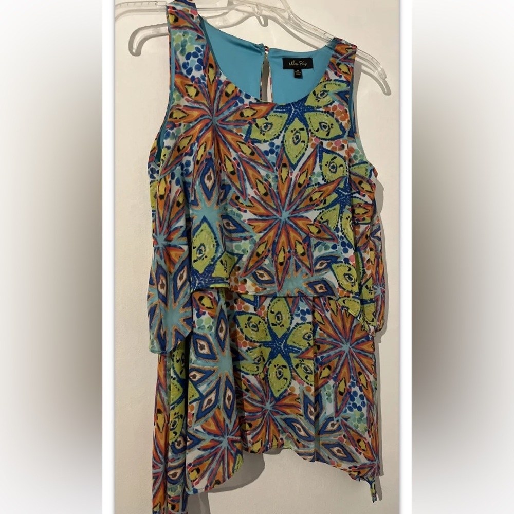MELISSA PAIGE  Flowy Tunic Top Medium